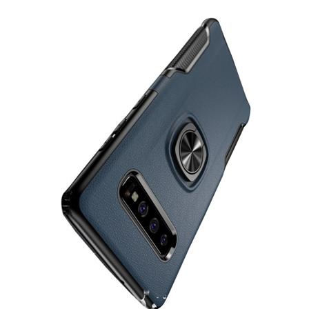 Skal med Ringhållare - Samsung Galaxy S10 Petrol