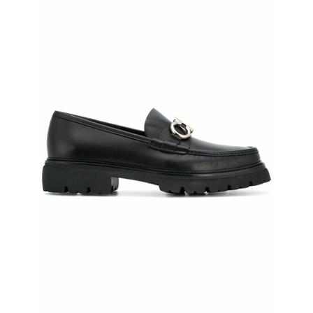 Salvatore Ferragamo, Loafers Zwart, Heren, Maat:42 EU
