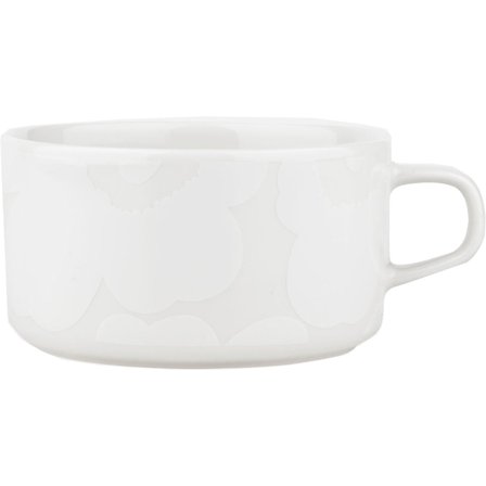 Marimekko Unikko teekuppi 2,5 dl, white/off-white