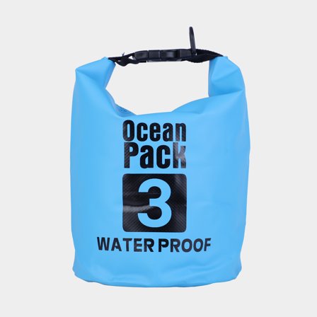 Drybag / sæk Ocean Pack, 500D, 3 liter, blå