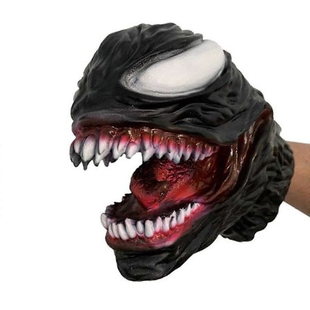 Marvel Cosplay Venom 3 Handskar Handdocka Simuleringsleksak Jul Skräckrekvisita[D]