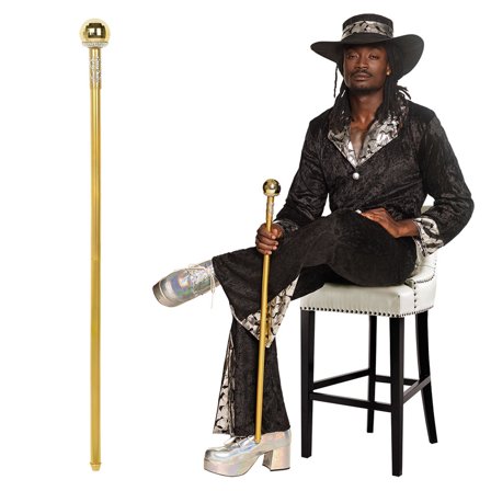 Sutenöörin Kävelykeppi Kulta