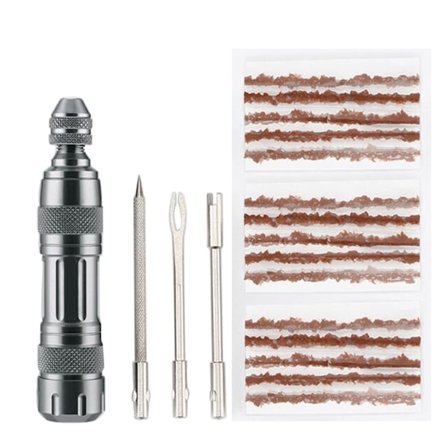 Reparationsverktyg för bildäck Reparationssats för bildäck Set Autocykeldäckreparation Punkteringsplugg Garage Biltillbehör