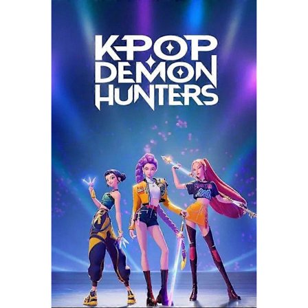 KPop Demon Hunters (2025) Elokuva palapeli aikuisille ja lapsille EB 7717(h)