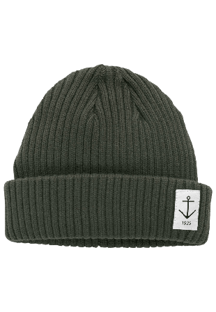 Resteröds Ekologisk Bomull, Beanie Mössa, Smula, Grå Accessoarer Herr Grön ONESIZE