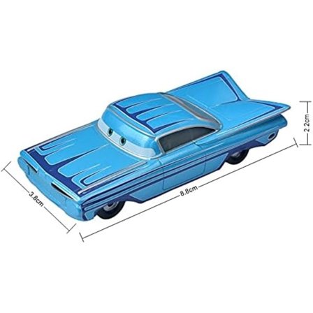 Disney Pixar Autot 3 Chick Hicks Poliisi McQueen Mater Fabulous Hudson Diecast Metalliseos Malli Auto Lelut Pojille (Väri: Chick Hicks)