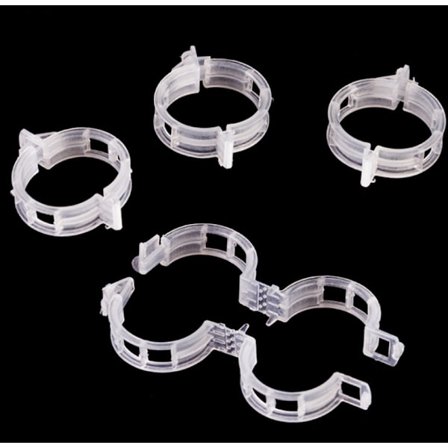 100 st plantstöd clips trädgårdsburar växt vin grönsaker fix