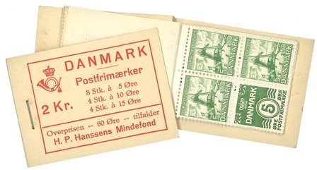 Danmark - AFA 4 2 kr. hæfte postfrisk