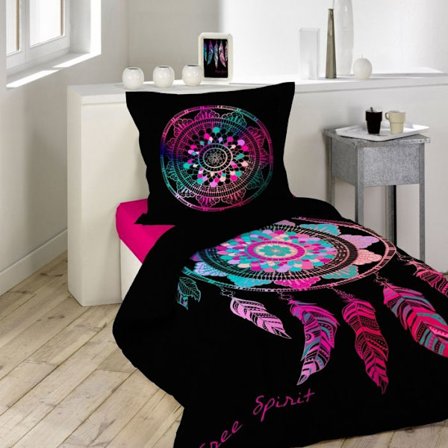 Duvetöverdrag barn 140 x 200 cm + 1 örngott – 42 trådar – Lyckobringare