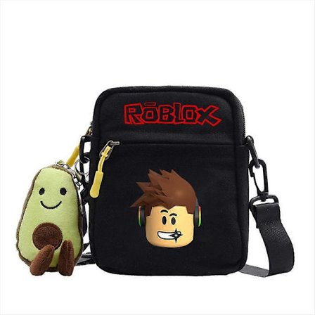 Barnas Roblox Trykte Håndveske Skulderveske, Gutter Tegneserie Messenger Bag Kosmetikkveske Justerbar Stropp Myntveske