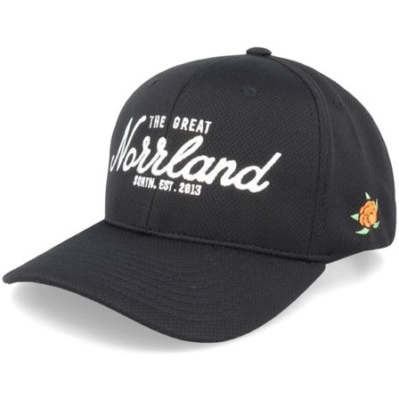 SQRTN - Svart adjustable Keps - The Great Norrland Sport 120 Cap Black Adjustable @ Hatstore