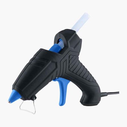 Biltema - Limpistol GG200 for tre, plast, skumplast, tekstiler, fliser, keramikk, 25 (200) W, Limforbruk 10 g/min