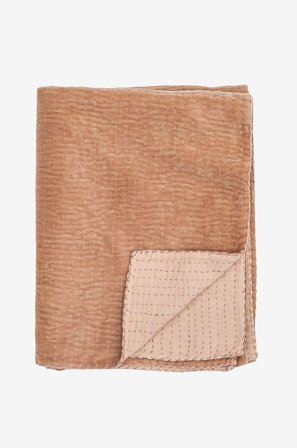 Bloomingville - Gamma Quilt - Rosa - Filtar & plädar - Från Homeroom