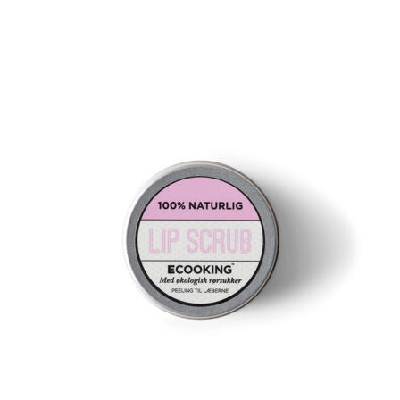 Ecooking Læbescrub 30 ml - Fjerner døde hudceller fra læberne. Giver blødere og glattere læber