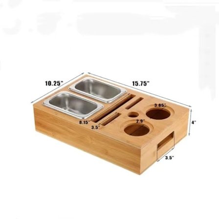 Wooden Storage Box for Snacks and Beer, Creative Design for Living Room, Coffee Table, Desk, Remote Control, Trinkets, Sorting