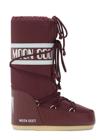 Moon Boot Mb Icon Nylon - Burgundy - 39-41