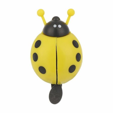 Leppäkerttu polkupyörän kello Pyöränkello KELTAINEN