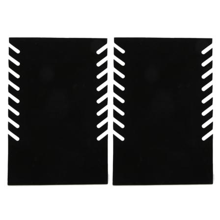 2st Halsband Armband Smycken Stativ Organizer Förvaringsställ Display Board 8-slots