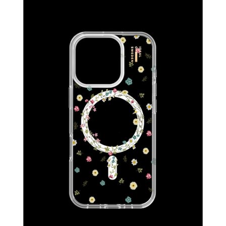 Clear Case MagSafe iPhone 16 Pro Petite Floral