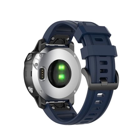 Garmin Fenix 7S/6S/6S Pro/5S/5S Plus Klockarmband i silikon - Blå