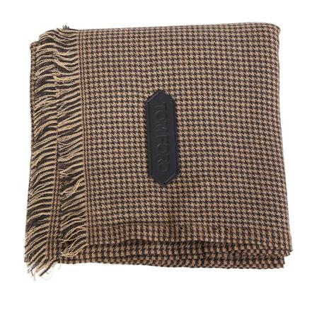 Tom Ford, Scarves Beżowy, Mężczyzna, Rozmiar: ONE Size