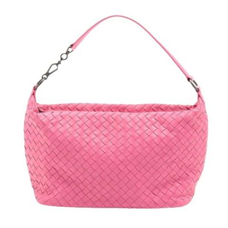 Bottega Veneta Vintage Pre-owned Leather Shoulder Taske Pink, Dame Vintage Tasker, Størrelse: ONE Size