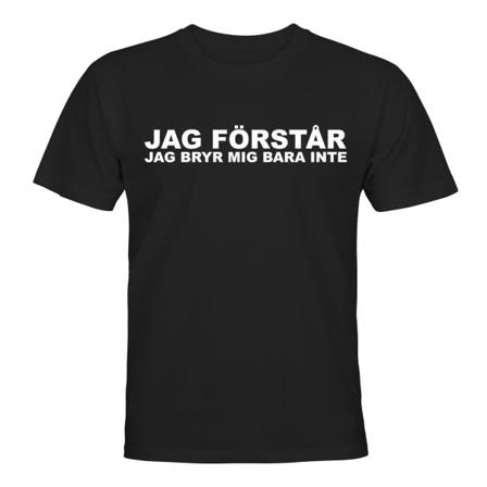 Ymmärrän - T-PAITA - UNISEX Svart - L