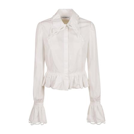 Paco Rabanne, Shirts Biały, Kobieta, Rozmiar: S