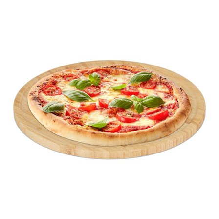Bambus pizza tallerken 32 cm