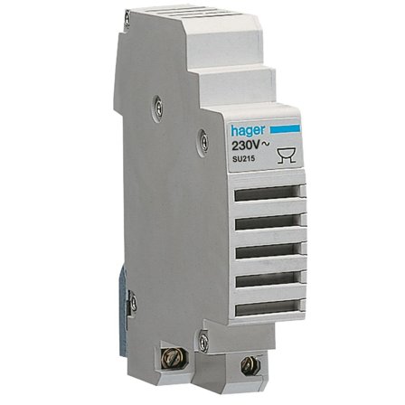 Hager SU215 Summer for montering i normsentral 240 V, Elfordeling & strømforsyning