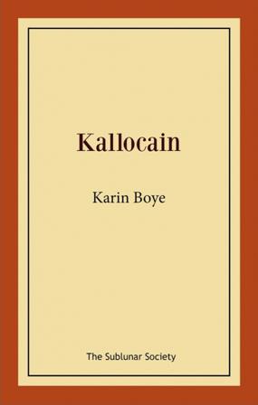 Kallocain - Bok av Karin Boye - Häfte