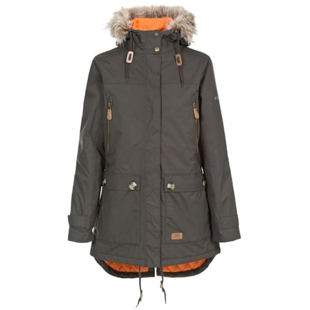 Trespass Womens/Ladies Clea Vattentät Parka XXS Mörk Khaki