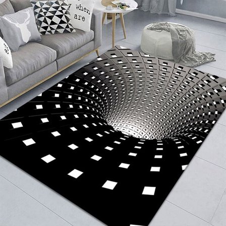 Lattiamatto kuilu 160cm - illusion art