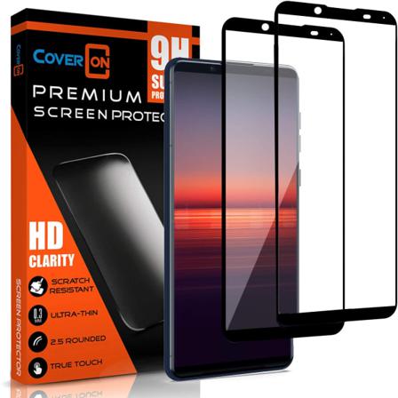 [2-pack] Härdat Glas För Sony Xperia 5 Ii Skärmskydd