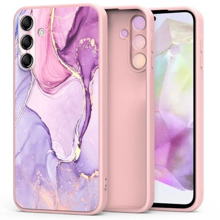 Tech-Protect Yhteensopiva Galaxy A35 5G Shell Icon Marble -puhelimen kanssa 40