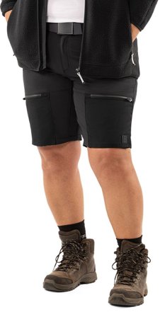 Arbetskläder Fristads Outdoor Dam Carbon friluftsshorts semistretch, dam, Svart