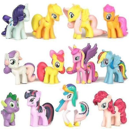 12 Pack My Little Pony Figures_x