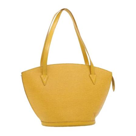 Louis Vuitton Vintage, Pre-owned Leather louis-vuitton-bags Geel, Dames, Maat:ONE Size