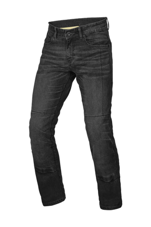 Jeansy Motocyklowe Macna Revelin Czarny 34 krótkie