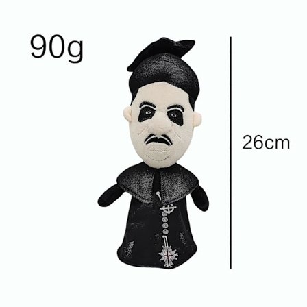 2024 NY NY 25cm Ghost Band Cardinal Copia Plysjdukke Ghost Sanger Kosedyr Bursdagsgaver Til Barn[HK]