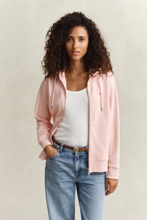 GANT Damen Sweatjacke (XL) Rosa