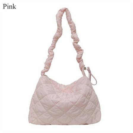 Tygväska Messenger Axelväska ROSA