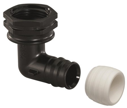 Uponor 1880262 Kulma-adapteri 20 x 20 mm, juoksumutterilla G1/2, Asennus