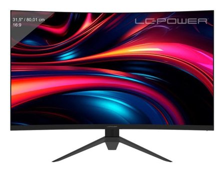 LC POWER 80,01cm (31,5") LC-M32QC Curved-PC-Monitor QHD 16:9