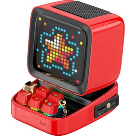 Divoom Ditoo Plus högtalare röd ()