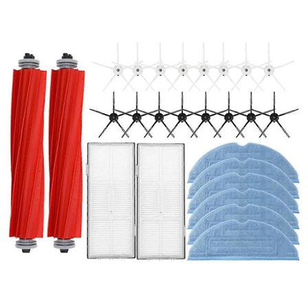 För S7 S70 S75 S7Max S7 Maxv Ultra T7S Plus S7 Pro Ultra Tillbehör Huvudborste Sidoborste Hepa Filter Moppdukar