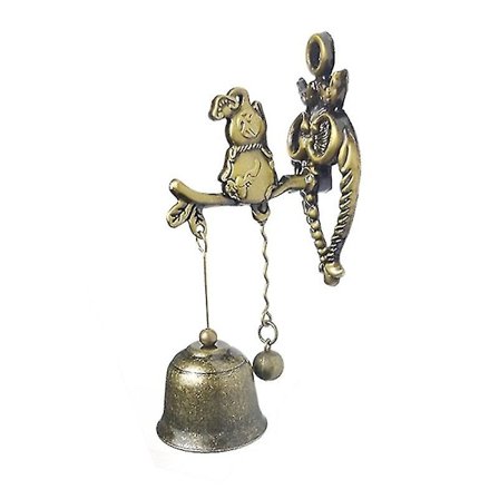 Metallista tuulikello magneetti vintage kauppiaan oven muistutuskello koti koriste