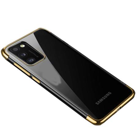 Samsung Galaxy A41 - Silikonikotelo Guld
