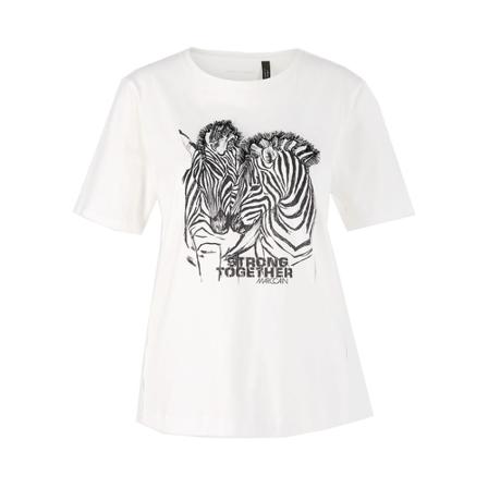 Marc Cain T-Shirt Hvid, Dame T-shirts, Størrelse: XL