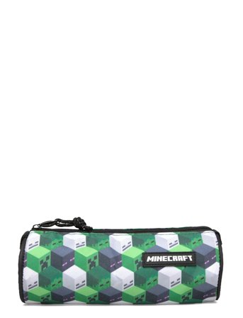 Minecraft, Rundt Penalhus, 22 X 7 Cm Green Euromic